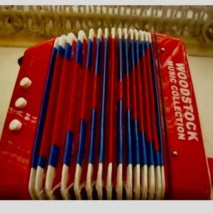Vintage, Rare, Woodstock Child’s Accordion
